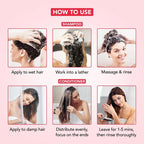Apple Cider Vinegar Shampoo and Conditioner Set - Helps Dry Itchy Scalp, Dandruf