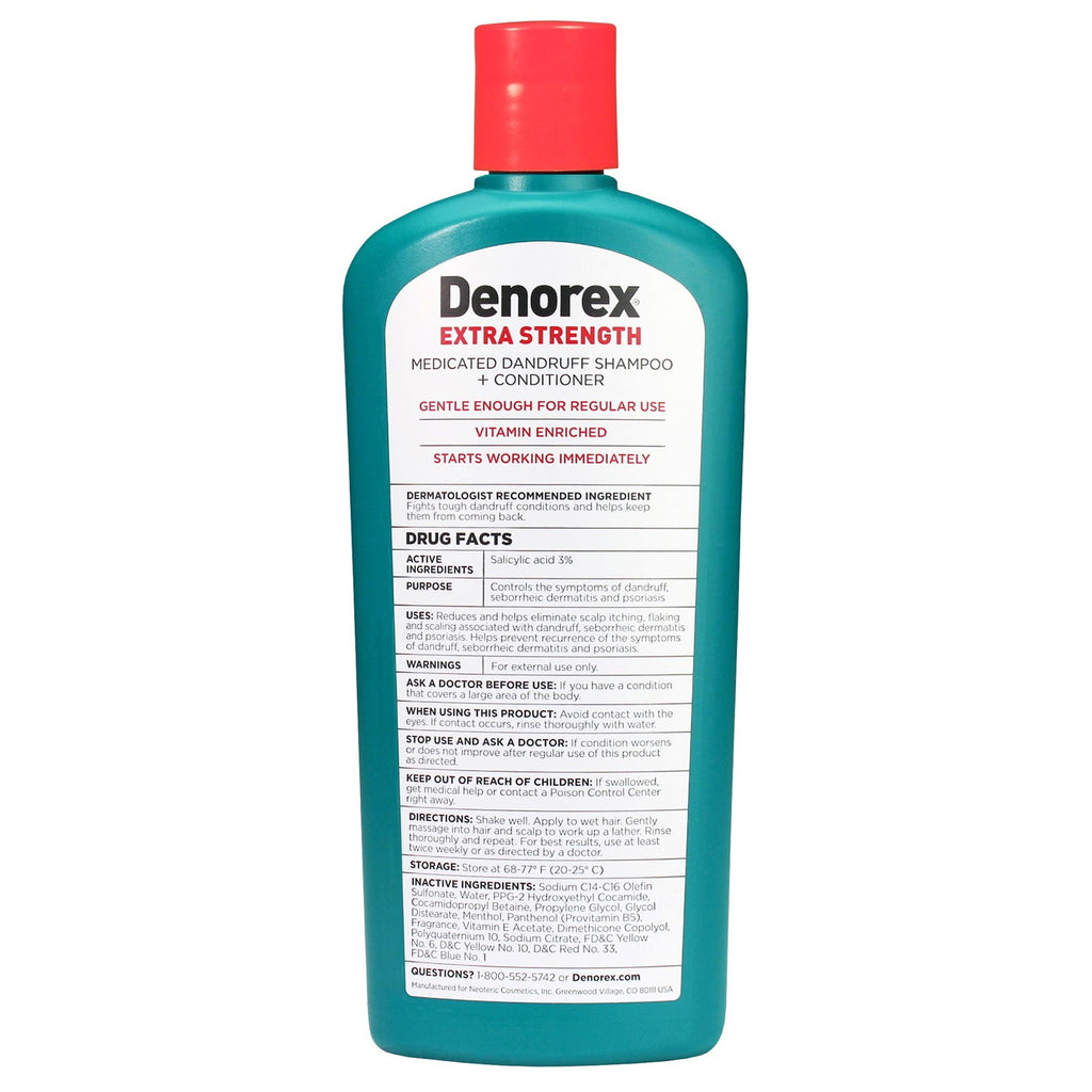 Extra Strength Medicated Dandruff Shampoo and Conditioner, 10 Fl Oz
