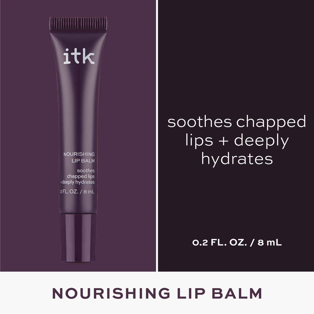 ITK Nourishing Lip Balm | Shea Butter, Coconut Oil & Vitamin E, 2 Fl. Oz