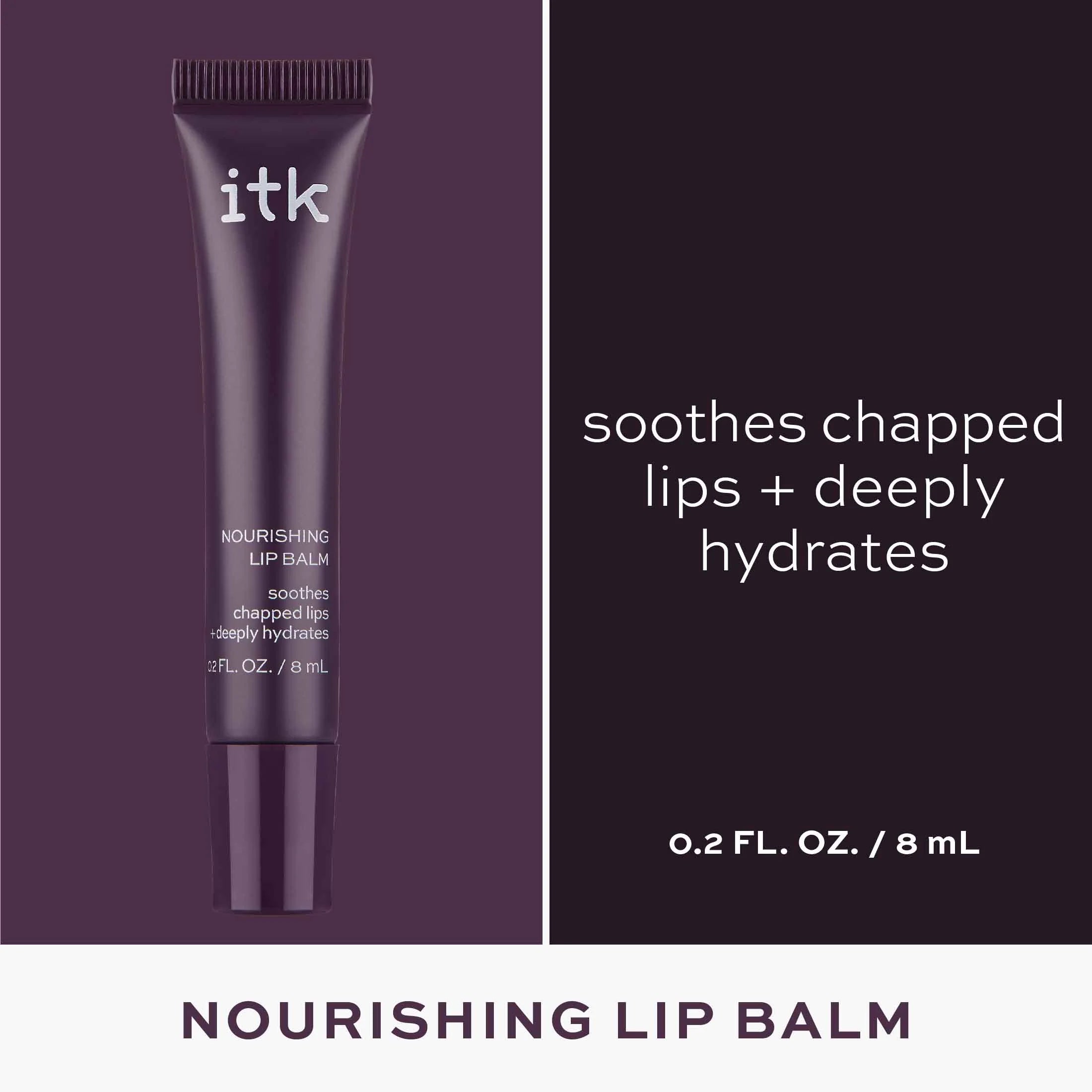 ITK Nourishing Lip Balm | Shea Butter, Coconut Oil & Vitamin E, 2 Fl. Oz