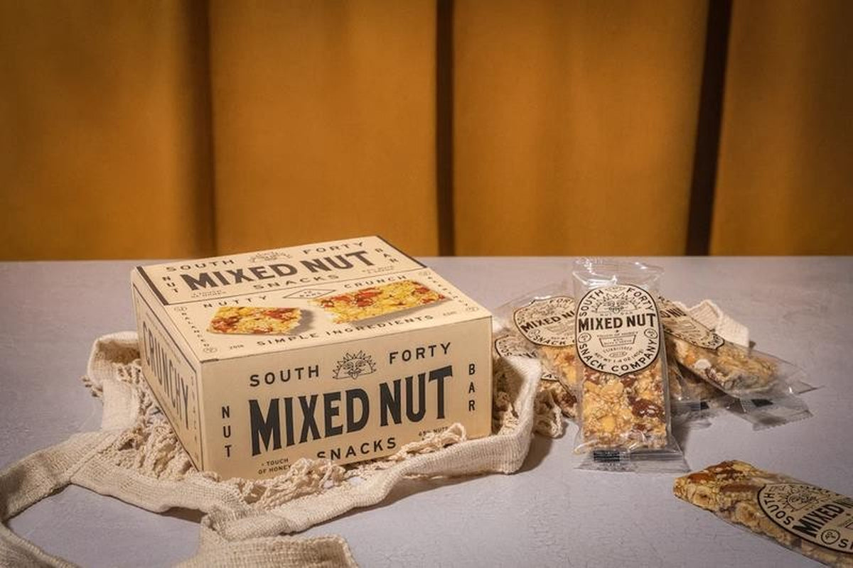 Crunchy Mixed Nut Bar, 40G, 12 Pack