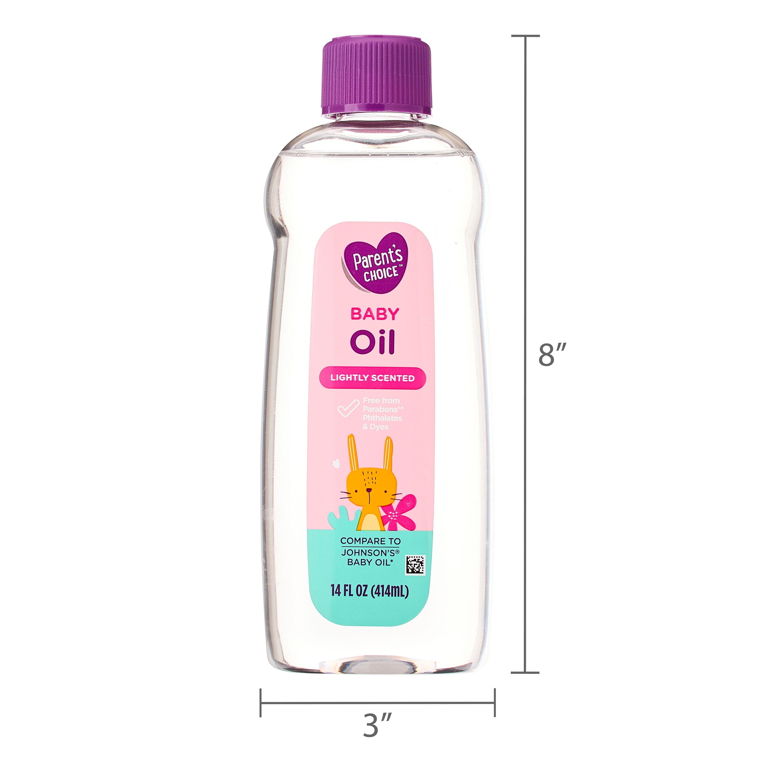 (3 Pack) Parent'S Choice Baby Moisturizing Oil, 14 Fl Oz