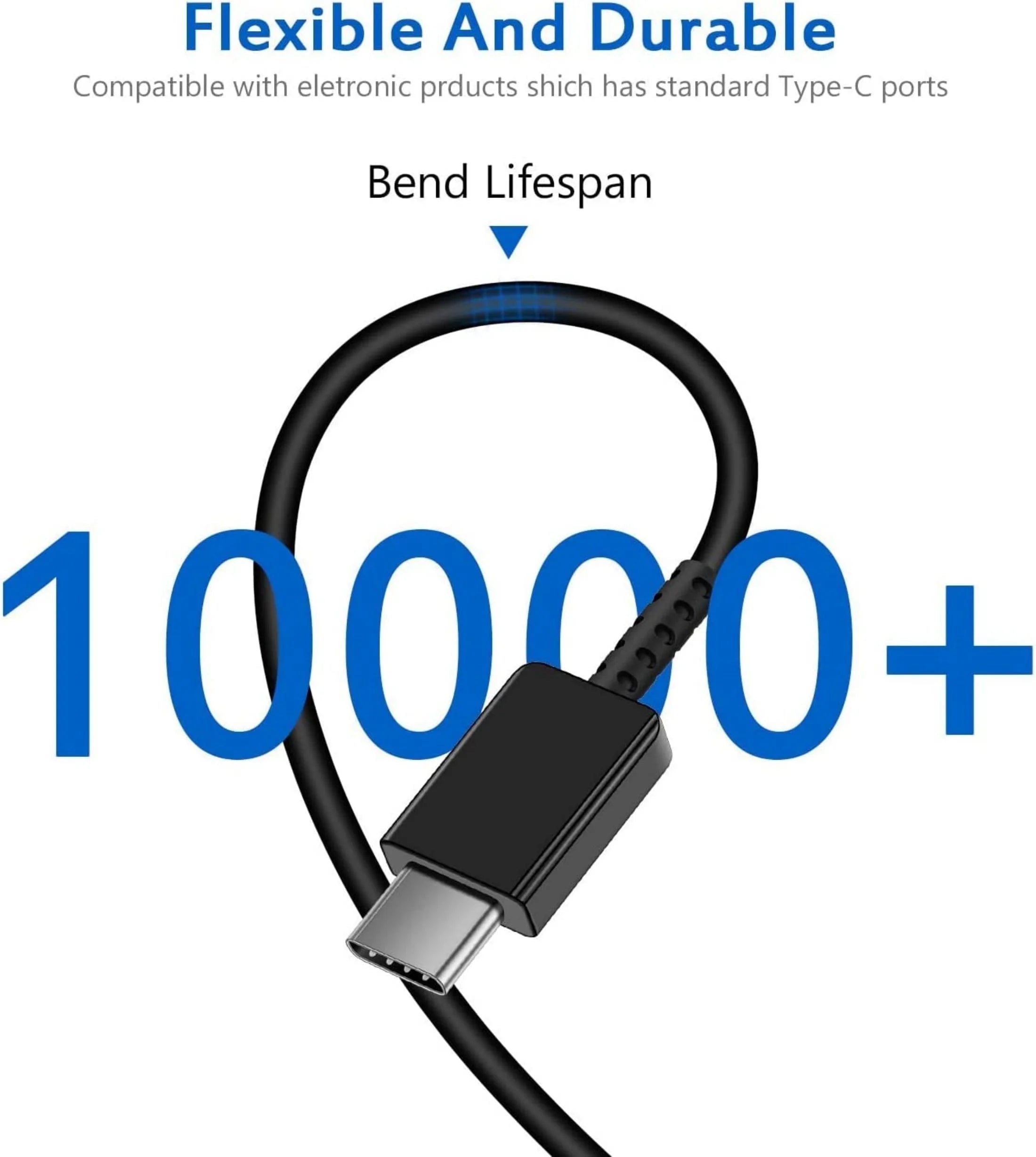 USB C Super Fast Wall Charger-2-Pack 25W USB-C Fast Charger-6Ft Type C to Type C Cable for Samsung Galaxy S22/S22 Ultra/S22+/S21 Ultra/S21+/S21/S20 Ultra/Note 20 Ultra/Note 10+/Not 10