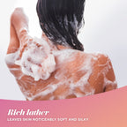 Body Wash for Women, Daily Silk White Peach & Orange Blossom for Dry Skin 30 Fl
