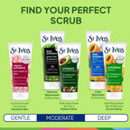 Blackhead Clearing Exfoliating Face Scrub, Green Tea & Bamboo Facial Exfoliator