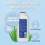Corn Starch Baby Powder | Aloe + Vitamin E | Talc Free | Paraben & Phthalate Fre