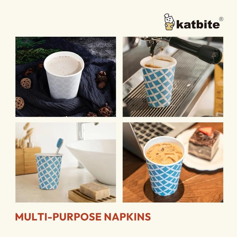 Disposable Paper Cups Eco-Friendly Biodegradable- Large 12 Oz, 28 Count