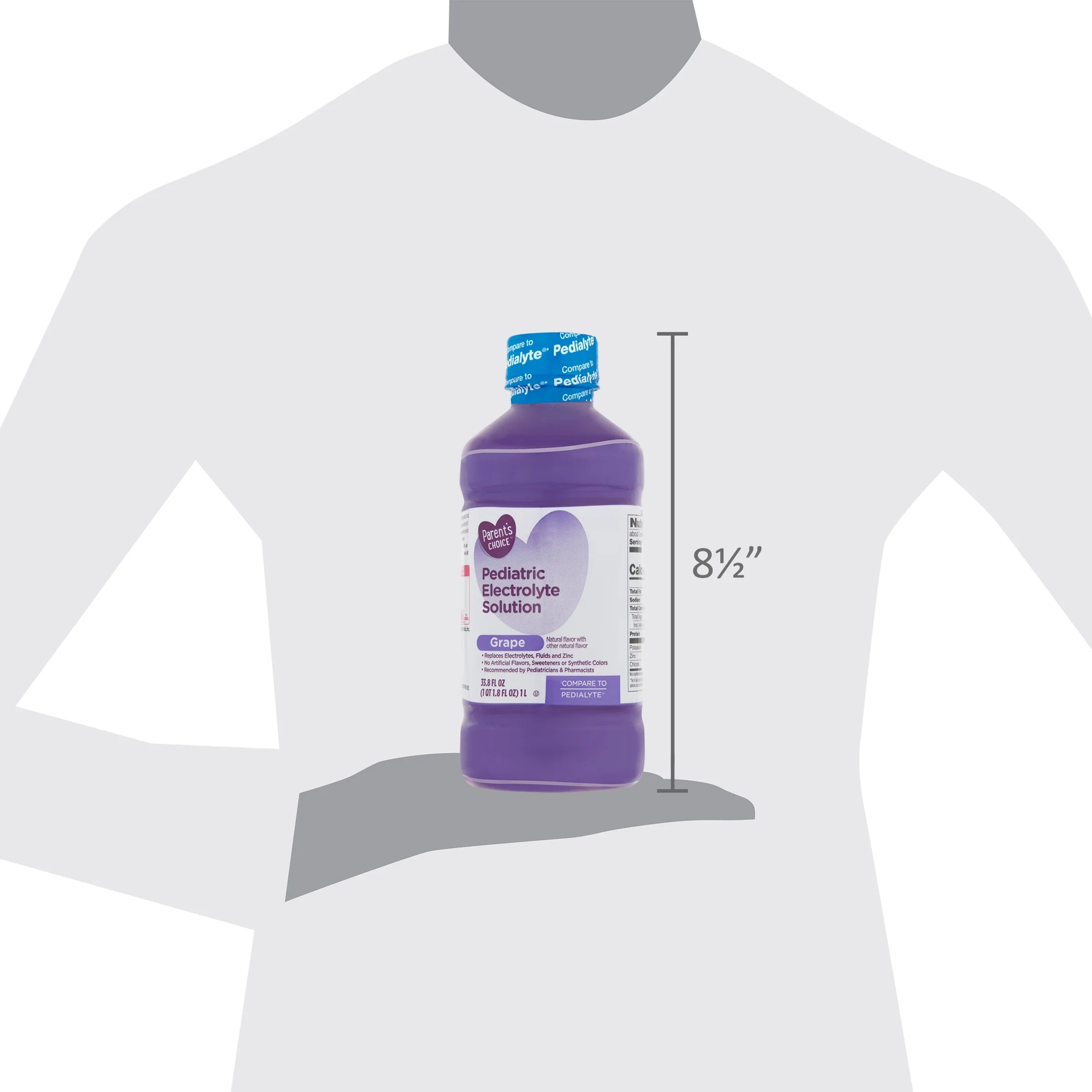 Parent'S Choice Electrolyte Solution, Grape, Dye-Free, 1 Liter