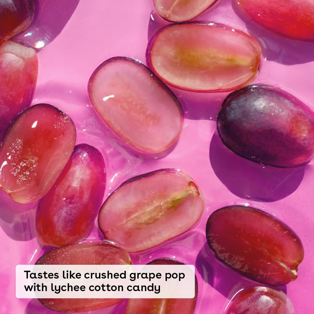 Eos 24H Moisture Super Balm- Grape Fizz, Limited-Edition Lip Sleeping Masks, 0.35 Fl Oz (1 Pack)