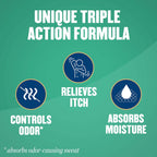 Extra Strength Medicated Triple Action Body Powder with Menthol, anti Chafing, T