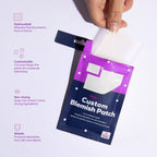 (2 Pack) Custom Blemish Patch with Hydrocolloid, Non Medicated, for All Ski Typ