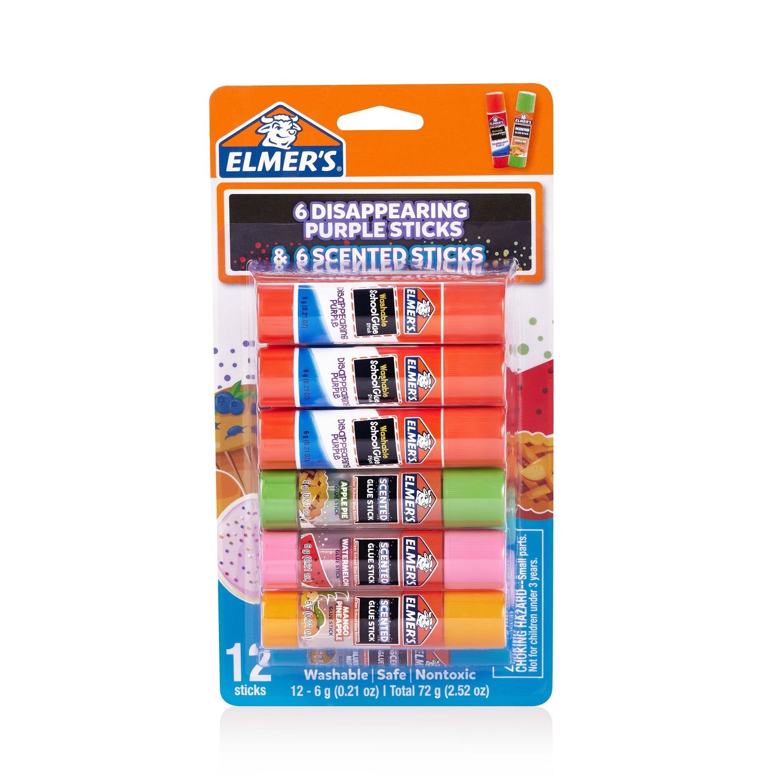 Elmer’S Scented Glue Sticks Variety Pack, Safe, Non-Toxicschoo