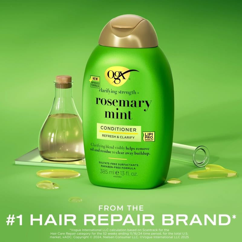 Clarifying Strength and Rosemary Mint Hair Conditioner, 13 Fl. Oz