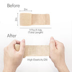 (2 Pack) 12 Pack Adhesive Bandages, Athletic Tape 2 Inches X 5 Yards, Sports Ta
