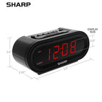 Digital Alarm with Accuset - Automatic Smart Clock, Never Needs Setting - Great