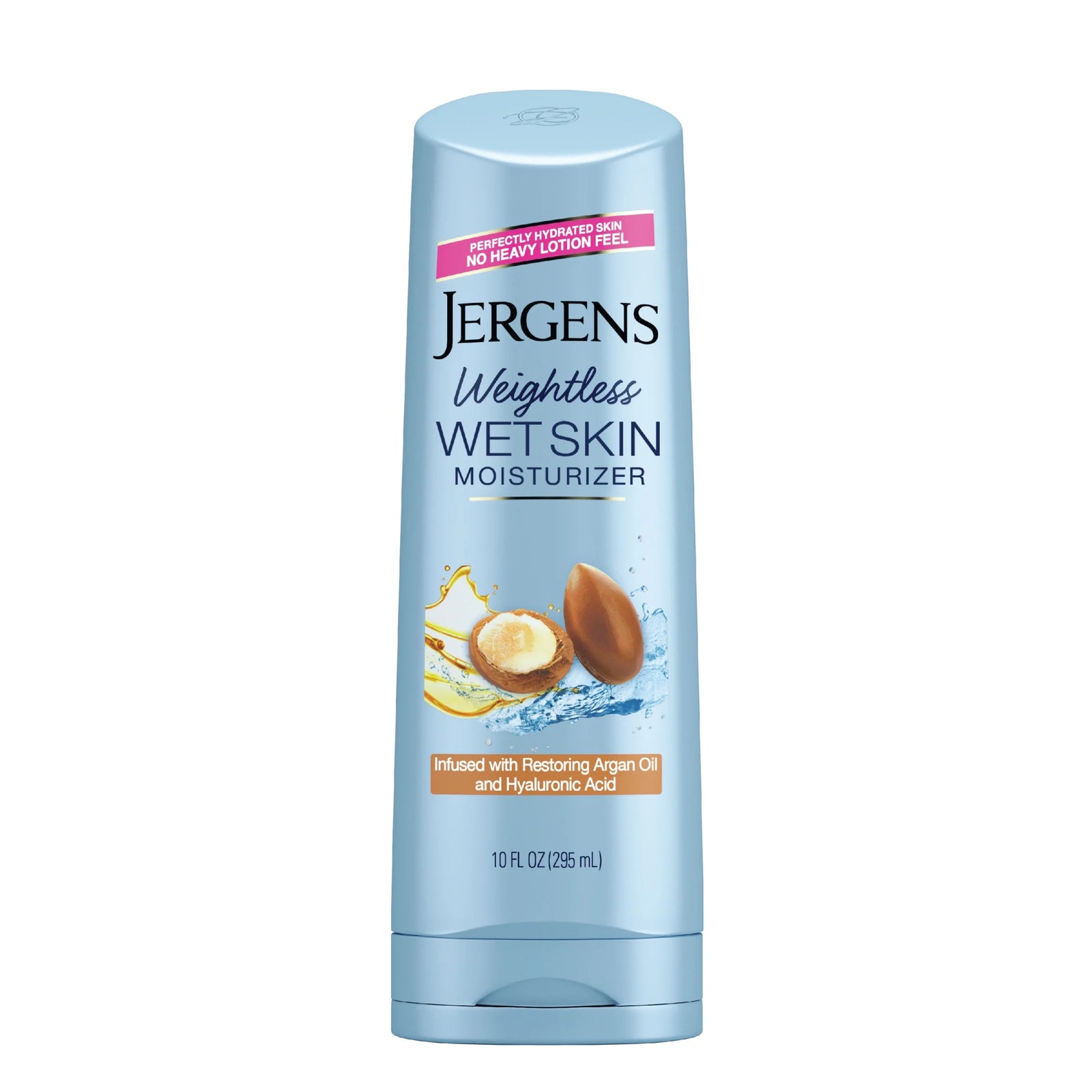 Argan Oil Weightless Wet Skin Body Lotion, Non-Greasy Moisturizer, for Dry Skin,