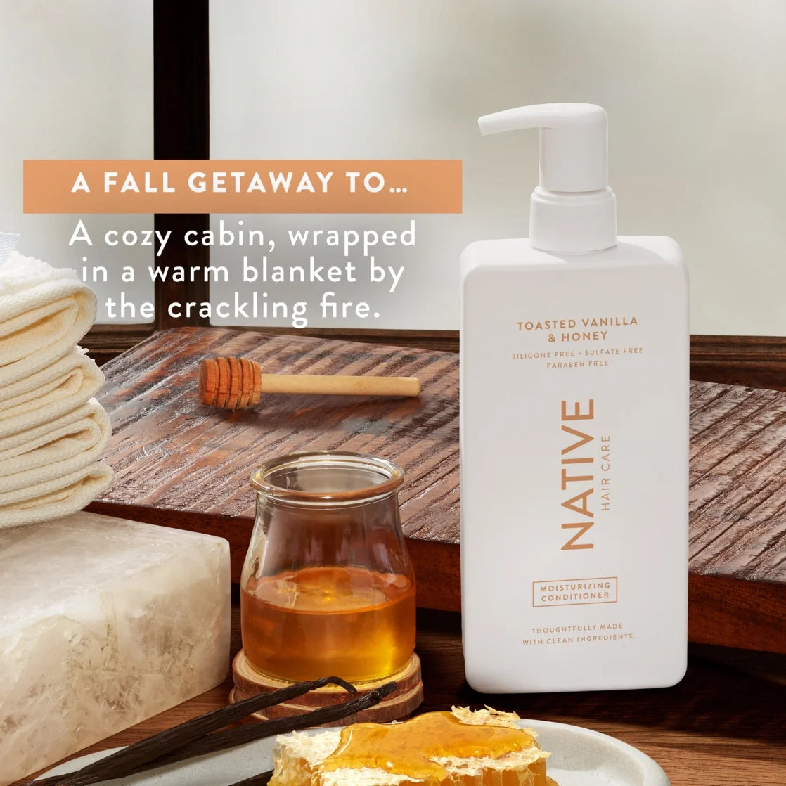 Native Limited Edition Volumizing Conditioner, Toasted Vanilla and Honey, 16.5 Oz
