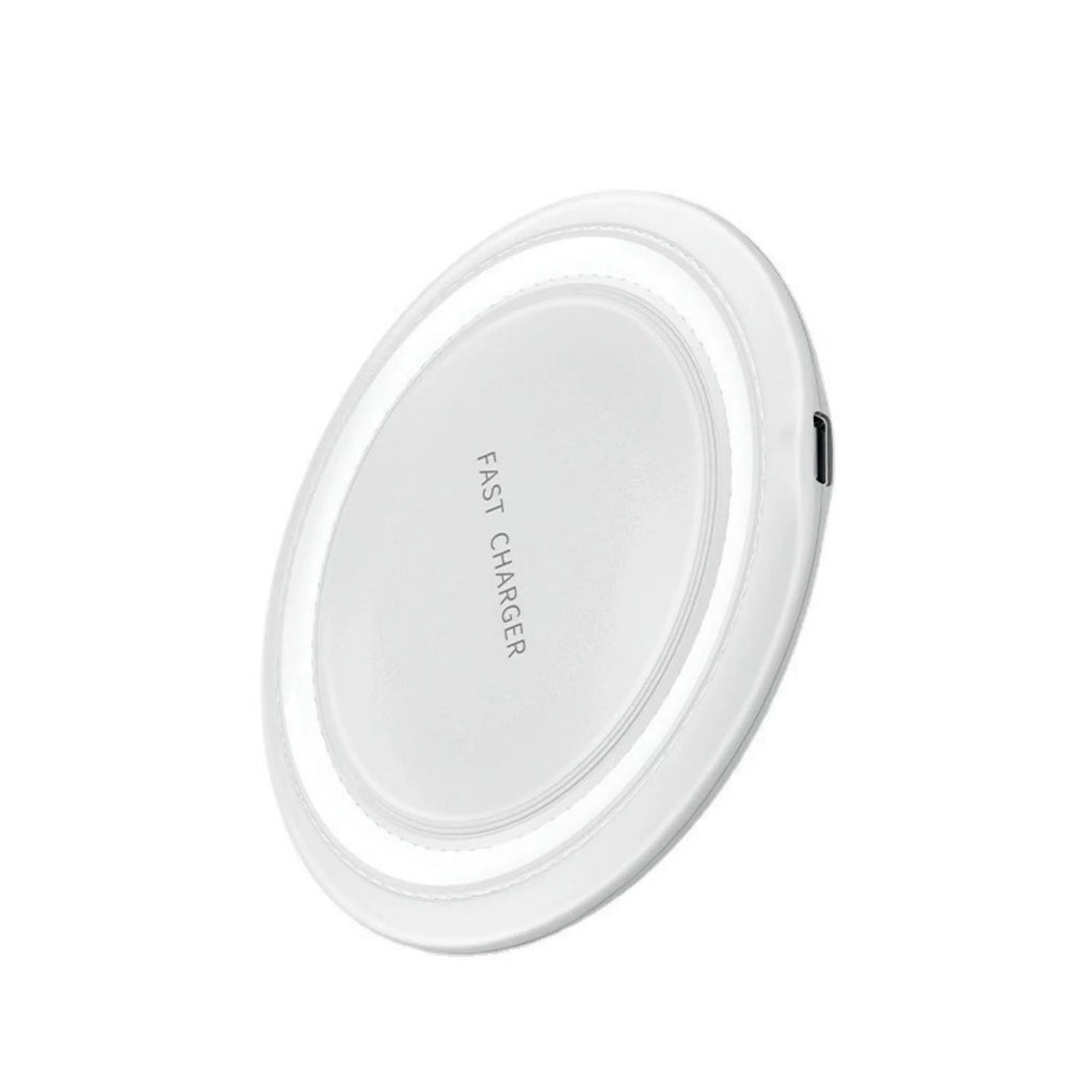 SHANLIDA 15W Fast Wireless Ultra-Thin Charger, Suitable for Iphone and Android Phones, Supports All QI Phones, Inductive Charging