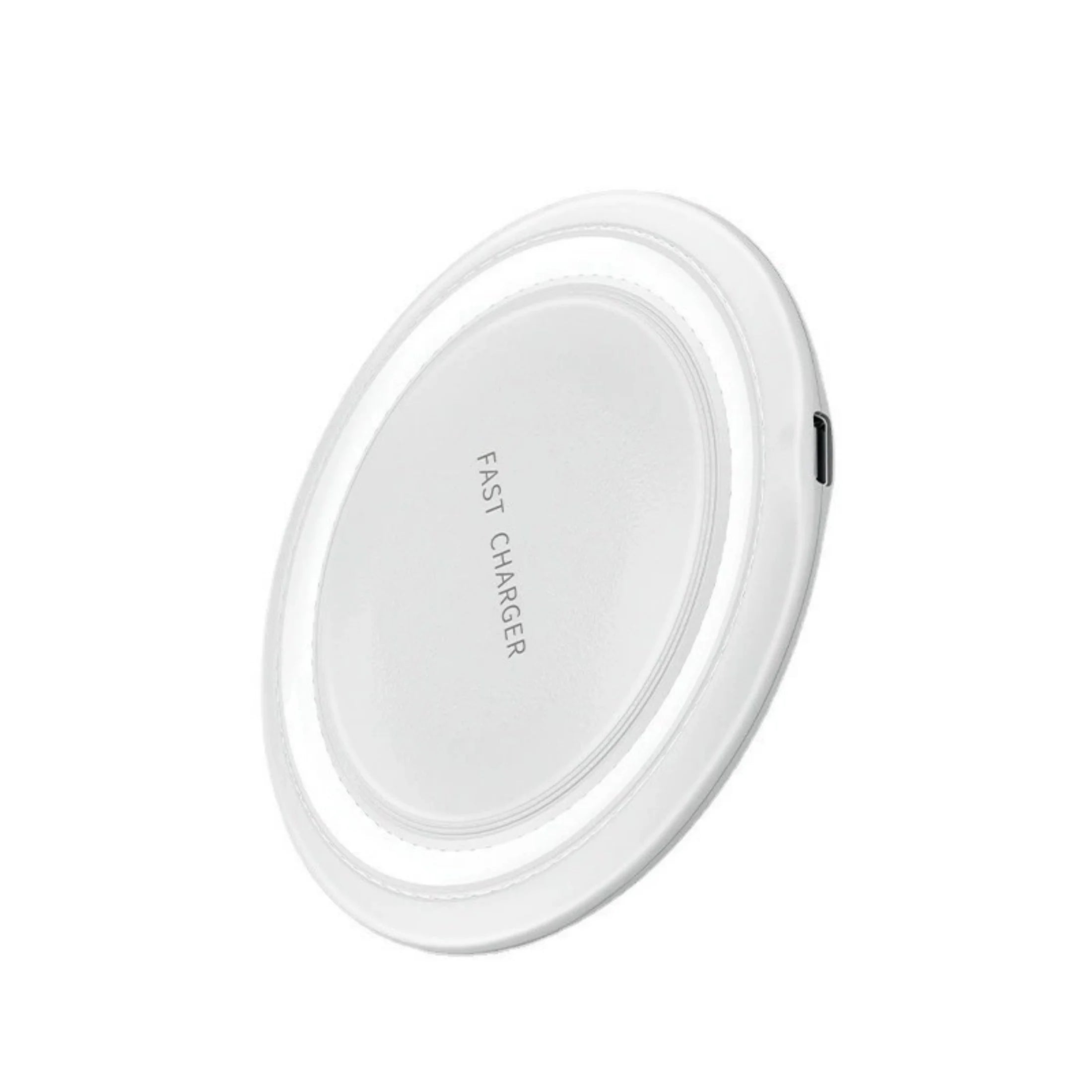 SHANLIDA 15W Fast Wireless Ultra-Thin Charger, Suitable for Iphone and Android Phones, Supports All QI Phones, Inductive Charging