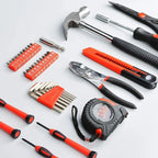 39 Piece All Purpose Household Tool Kit Small Basic Home Tool Set with Toolbox G