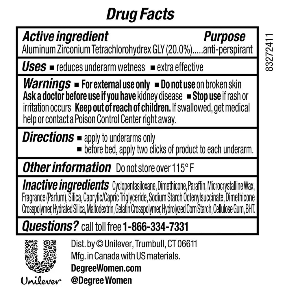 Clinical Protection Antiperspirant & Deodorant, Stress Control 1.70 Oz