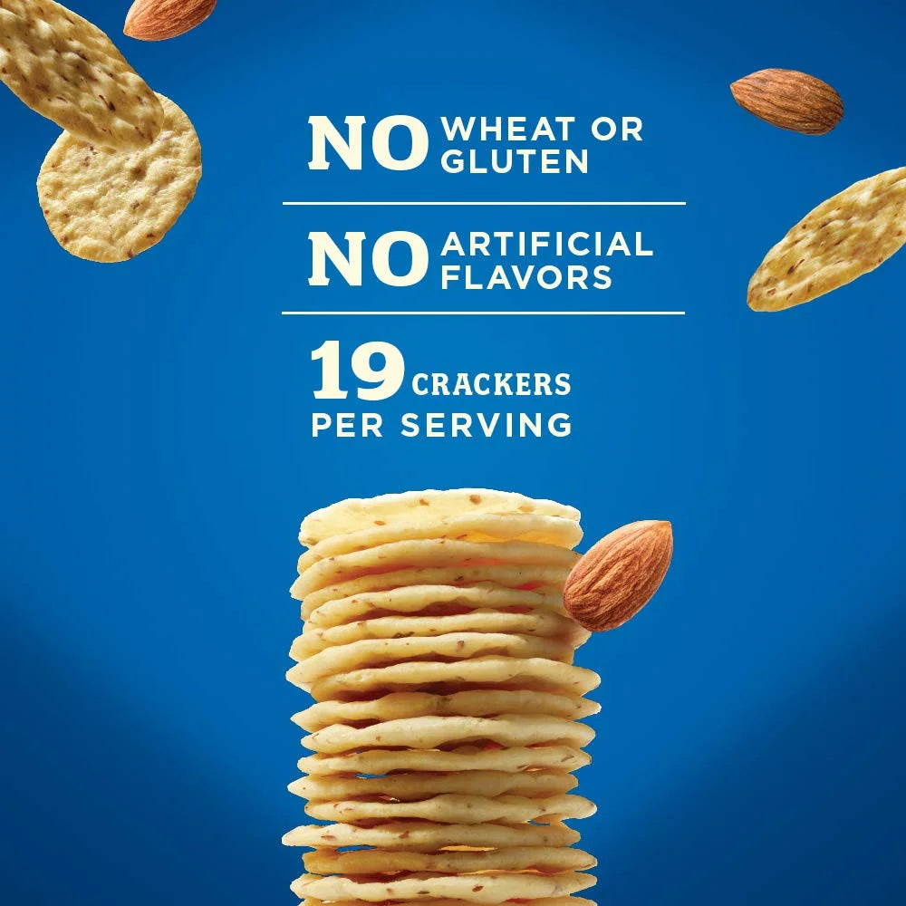 , Gluten Free Almond Flavored Nut-Thins Snack Crackers, 4.25 Oz. Box