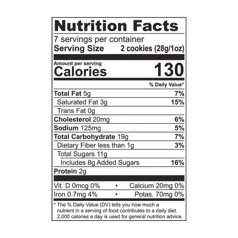 Bake Shop Oatmeal Raisin Cookies, 7 Oz