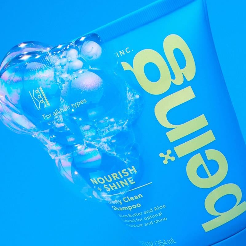 Being NOURISH + SHINE Daily Clean Shampoo with Shea Butter and Aloe Extract, 12