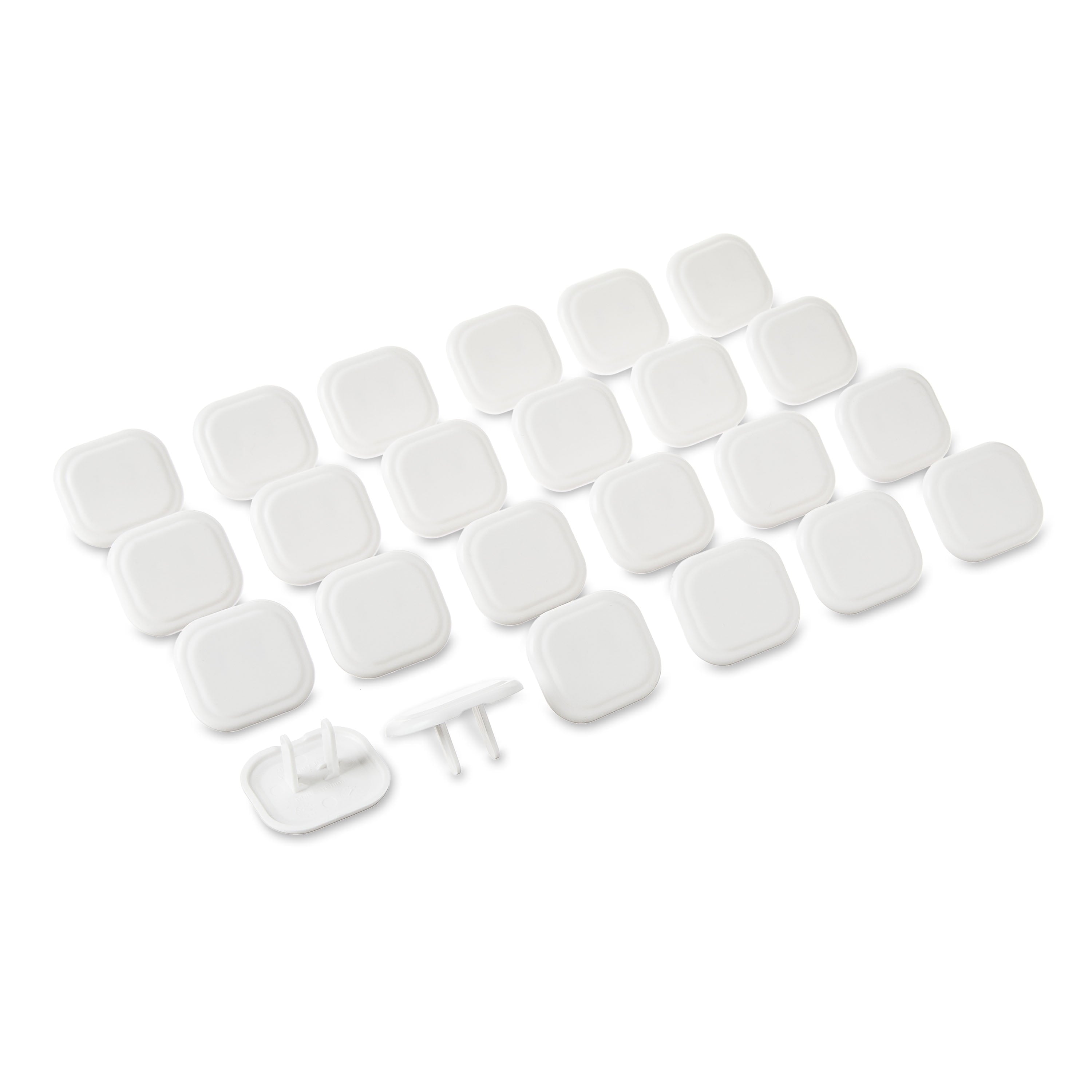 Parent'S Choice Plug Protectors, White, 24 Pack
