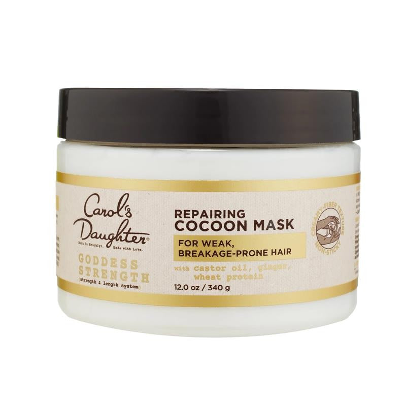 Goddess Strength Repairing Hair Mask for with Damaged Hair with Castor Oil, 12 O