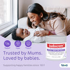 Sudocrem Diaper Rash Cream, Soothes, Treats, and Protects, 15.29% Zinc Oxide, 8.8Oz