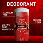 Aluminum Free Deodorant for Men, Invisible Solid Stick, Swagger, 3.0 Oz