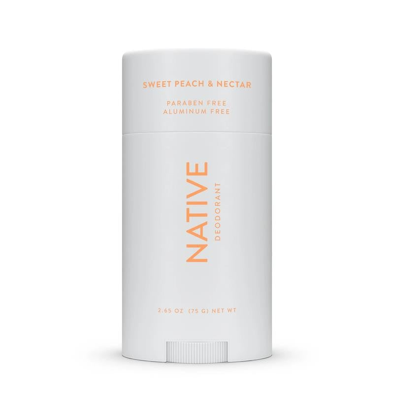 Deodorant, Aluminum Free, Sweet Peach & Nectar, for Women and Men, 2.65 Oz