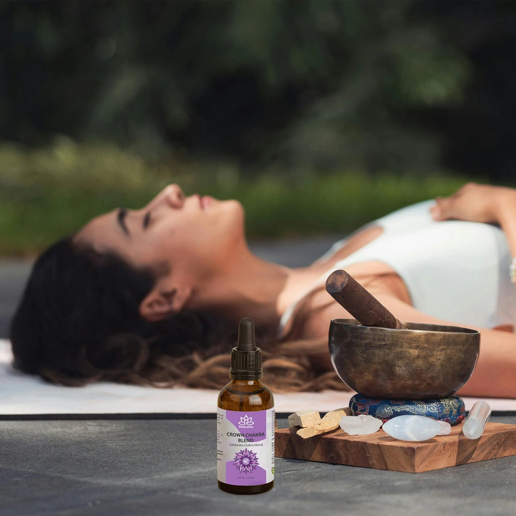 Crown Chakra Essential Oil Blend – 0.33 Oz | – Peace & Spirituality