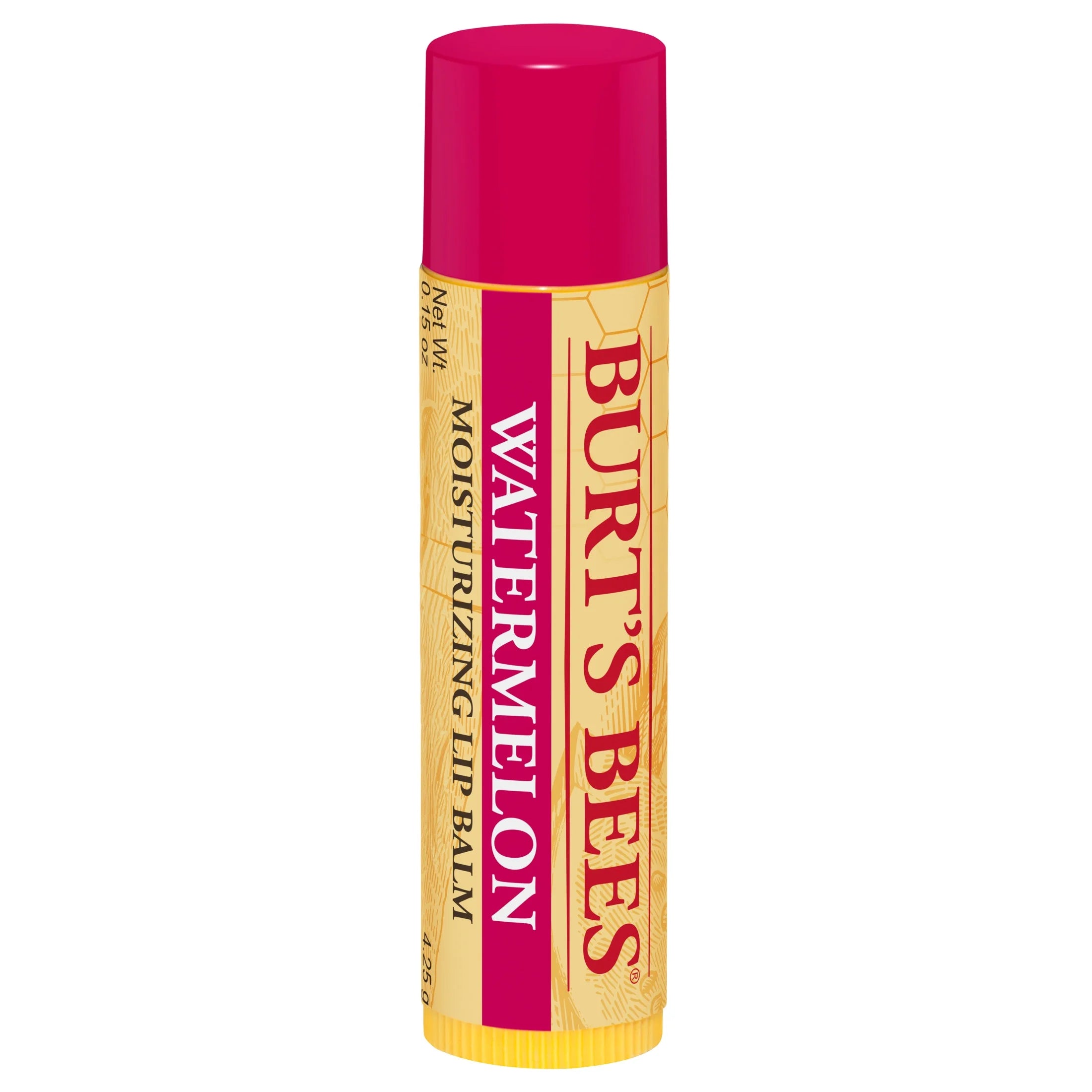 Burt'S Bees Watermelon Lip Balm, 1-Pack, 0.15 Oz.