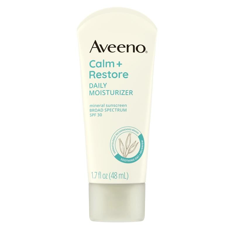 Calm + Restore Daily Moisturizer Mineral Sunscreen, 1.7 Fl. Oz
