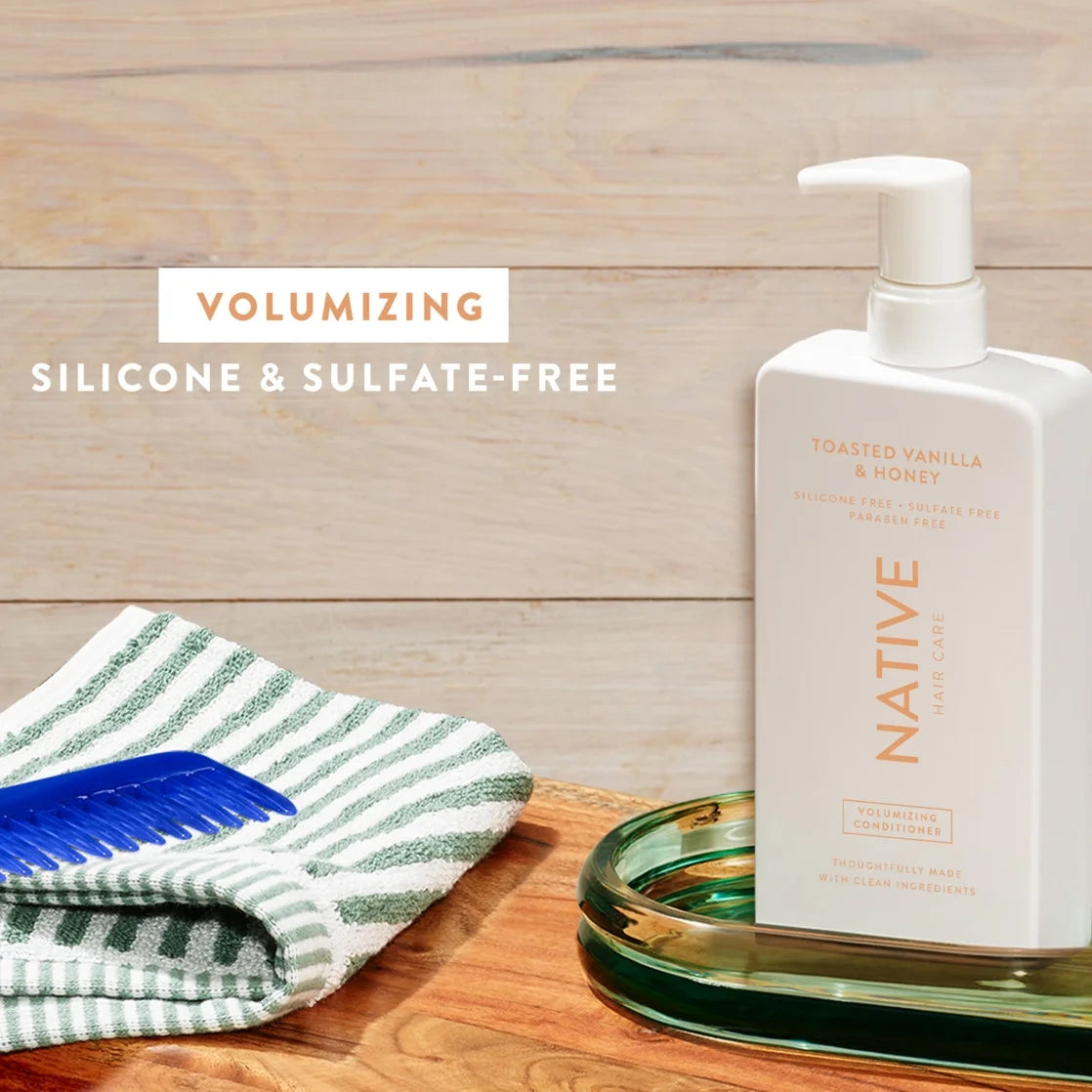 Native Limited Edition Volumizing Conditioner, Toasted Vanilla and Honey, 16.5 Oz