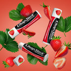 Classic Strawberry Lip Balm - 0.15 Oz, 1 Refill Pack of 12 Sticks