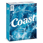 Classic Scent Refreshing Deodorant Soap Bar 8 Bars 4 Oz | Bar Soap for Men | Bat