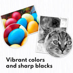 63XL Ink Cartridge 2 Pack Compatible for HP 63 Ink Cartridges Black Tri-Color Fo