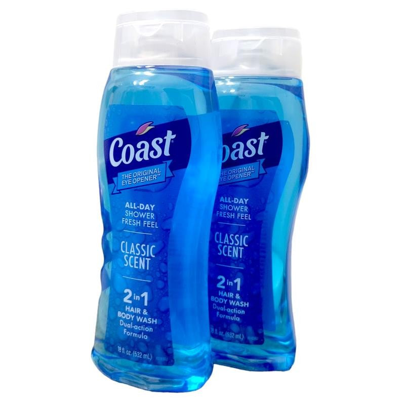 2 in 1 Hair and Body Wash for Men,18Floz,Cla