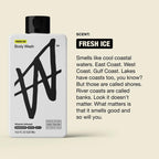 By Jake Paul Body Ash - Exfoliating - Hydrating - Fresh Ice - 18 Fl Oz