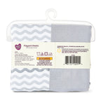 Parent'S Choice Playard Sheets, Gray Chevron, 2 Count