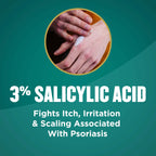 Gold Bond Psoriasis Multi-Symptom Relief Hand and Body Lotion & Cream for Itchy, Dry Skin with 3% Salicylic Acid, 4 Oz.