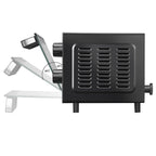 4 Slice Toaster Oven with 3 Settings, Includes Baking Rack and Pan, Black, New