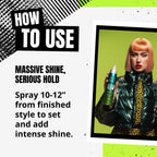 Bed Head by Masterpiece Shiny Hairspray with Strong Hold 10.3 Oz