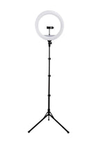 18-Inch LED Ring Light, Adjustable 63-Inch Tripod Stand, with Phone Stand and Wi