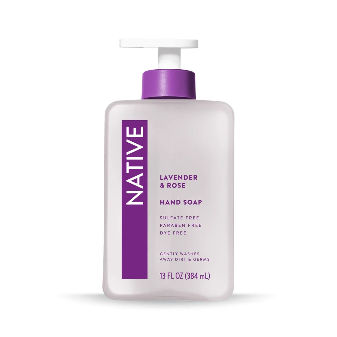 Native Lavender & Rose Liquid Hand Soap 13OZ