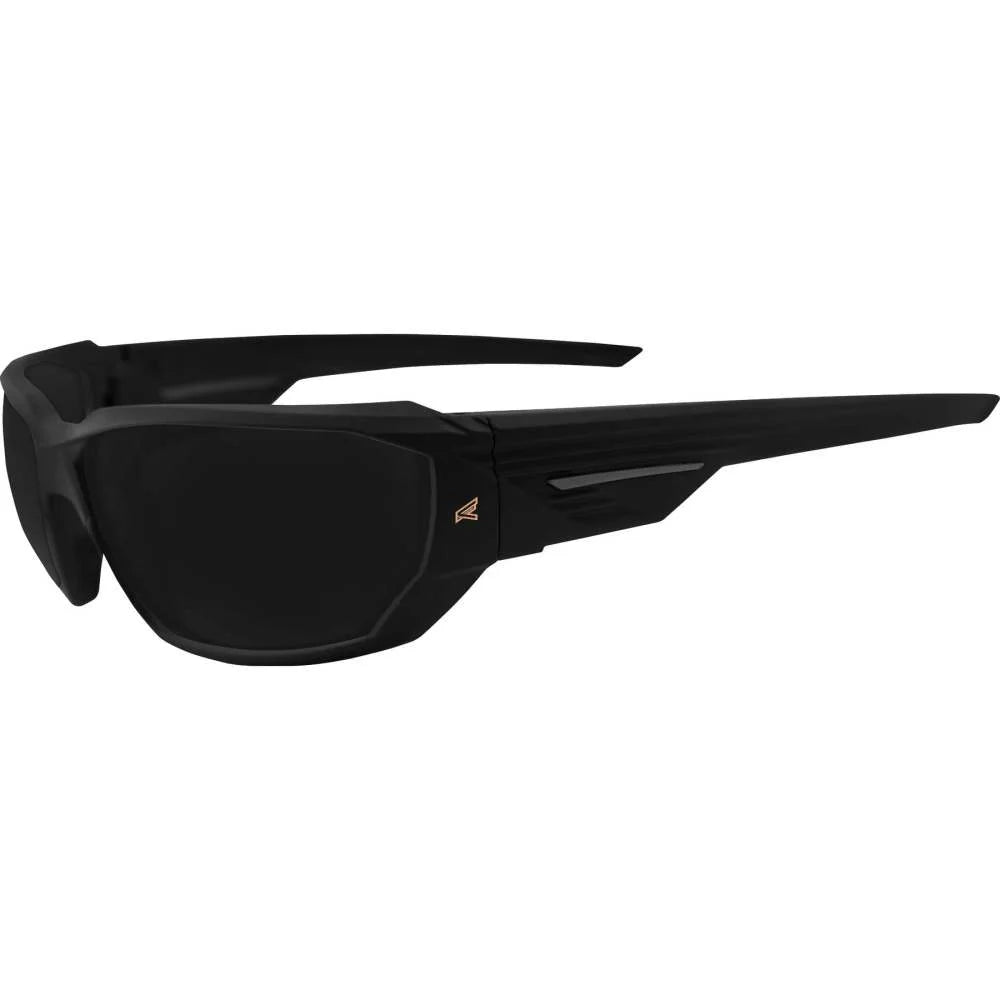 Edge Eyewear Safetyglasses,Smoke,Vaporshield,Black XD416VS