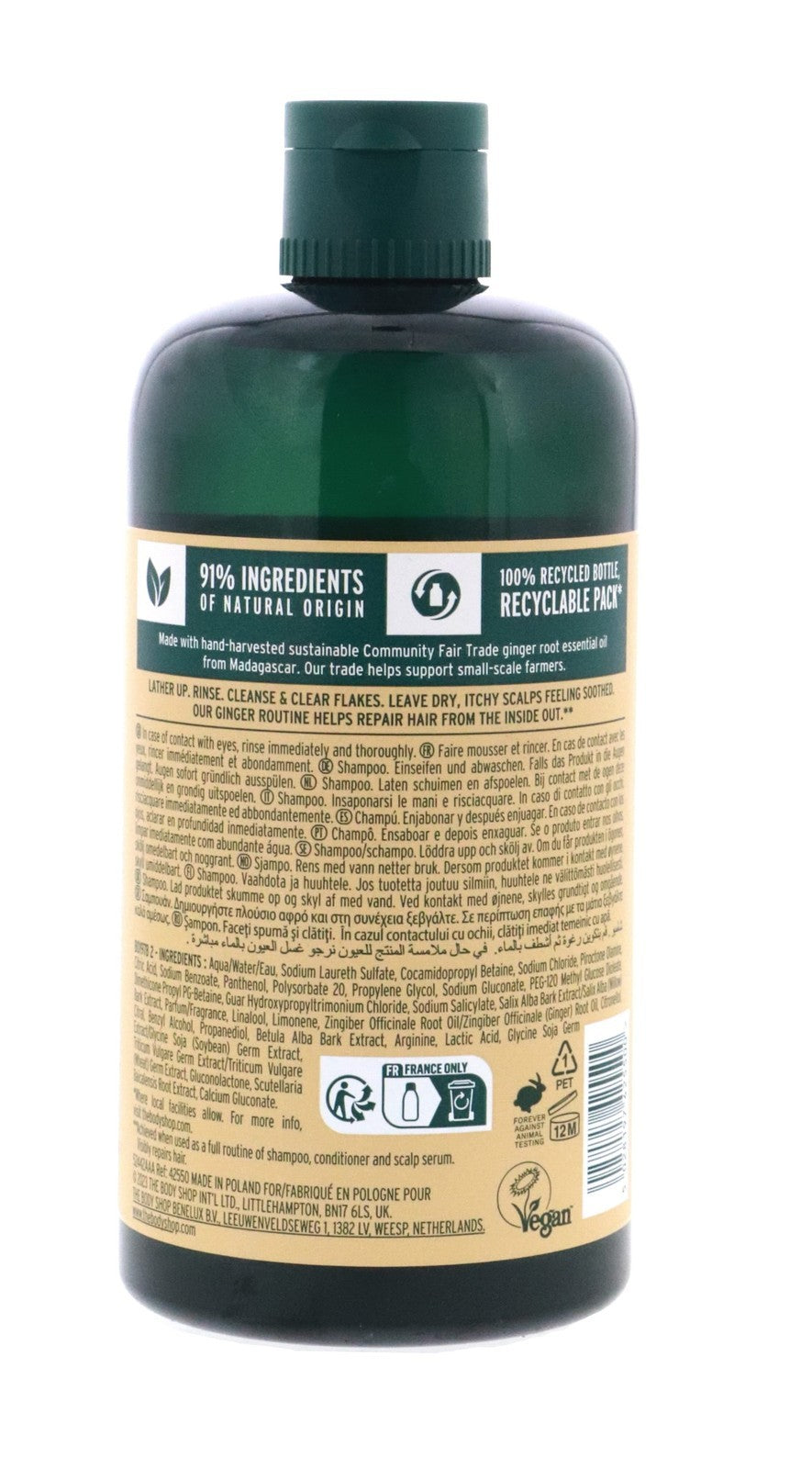 - Ginger Anti-Dandruff Shampoo (400Ml)
